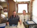 Dick and James working SSB