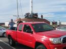 Pete, N6ZE, & Woodie, KJ6VZC, spent some time operating from Mt. Soledad, near La Jolla, CA (DM-12) with perfect winter weather!