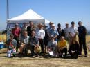 The tired but happy WVARA team at the end of Field Day.
