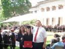 Rebecca KB0VVT with her mother Barbara KG0UT and father David KG0US during the June 2010 MIT graduation commencement.