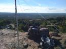 Looking northwest from atop Pinnacle Rock.