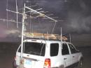 Severe thunderstorm in the OK panhandle Saturday night. Just before I fled the scene.