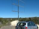 DL99wv with mast extended "operating" position.