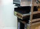 Radio modules within the mini-rack.