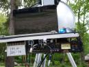 Details of portable "desktop" with 2 Mr. Xvtr, SDR1500 and DC Power Supply