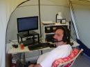 Scott VE3QU on the 40m station.