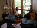 W3HGT Pounding Brass while K5AEM tries to keep up logging
