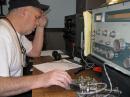 Mike W7MWF at the 80 meter station.