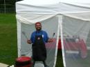 KC2LEB ready to cook