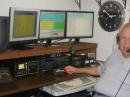 At the operating position.