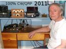 K3WWP and his simple QRP station.