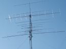 The antennas:
6M   2x2.5wl - 50 foot booms
2M   2x18xxx - 36 foot booms
222  2x7wl    - 32 foot booms
432  2x13wl  - 30 foot booms 
902/3  2x47el Loop Yagis
1296   2x55el Loop Yagis
2304   2x76el Loop Yagis
3456   2x112el Loop Yagis