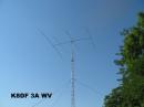 K8DF Tower and tribander operating 3A WV,