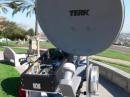 My new 24 GHz radio and 10 GHz antenna at Signal Hill, CA