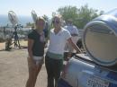 Julie and Ashley, the Red Bull ladies, made a stop to see us in DM04ig, and gave us a refreshing boost.