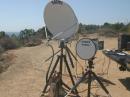 Something was kaput in the 24GHz rig, but a 53km-plus contact with N6AX in DM03ts (Palos Verdes)was completed by using FM and clicking the PTT switch to make CW.
