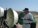 Bernardo transmitting, "6 India 2 Hotel Whiskey Bravo". With a call like that, he earned *every* Q!