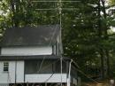 The cabin and a single mast this year.