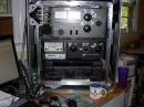 Radio Station AL4T prepared for combat deployment in shock-mounted rack case. Amp is inop due to ops ten fat thumbs... so 2007 SS CW was low power assisted (prec U).