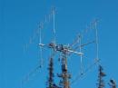 Four M2 2m-xpol-20 with 903 &amp; 1296 loop yagis inside