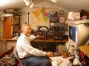 K6EI in his tidy shack