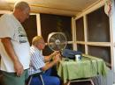 Gene &amp; Nob pulling in the weak one on the big Yaesu.