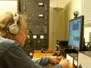 Dan, W9EQ, working CW EME on 1296 MHz