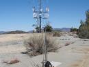 radios setup on Mt. Disappointment pointing north
