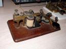1878 vintage Bunnell Camelback KOB telegraph set