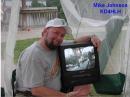Mike Johnson KD4HLH, Holding down 
the ATV Demonstration.