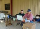 Nick Farlow, KB0YHT and Dave Rayson, KD0BGH making numerous 40m QSOs early morning on Sunday.
