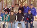 The entire Crew Back row Left to Right Jim Tynan KC1JET, Greg Glynn W1VFB, Don Burke KB1LXH, Rudy Burer KB1LXI , Bruce Hayden NI1X, Bill Hayden N1FRE Front Row Left to Right Bradley Hoderny SWL, Neal Harrington KB1LXL, Brandon Hoderny SWL, John Miller N1UMJ, Paul Moss KB1MTW 
Not pictured John Murphy KB1PHN
