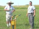 &lt;I&gt;Erik n0ew (left) with Joye n0ocp, Director of Office of Emergency management&lt;/I&gt;
