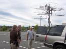 K9SP demonstrating his rover setup to our visitors.