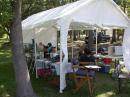 HF Phone, GOTA, ATV, APRS and VHF/UHF Phone operations were conducted in the main tent.