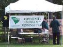 The Charleston County CERT Team exhibit.