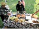 Good food was a great motivating factor to keep operators around to make those contacts.