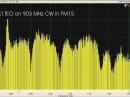 FFT of K1TEO on 903 CW in FM15vx