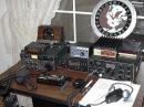 WA2EMF "MONSTER STATION"   
6 Meters: IC-551D &amp; Alinco DX70T
2 Meters: Yaesu FT-221R and 75 Watt Brick
70 CM:    Alinco DR-605T on 446.00 FM