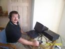J6R (Operator K3LP - David) at the rig during the contest