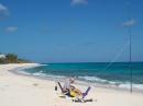 C6ASB operating on the Atlantic coast on the island of Eleuthera.