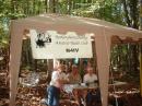 Club members Tim-WD4GXD, George-WN4LTY and Trey-W4HWB manning this year's 2007 JOTA station.