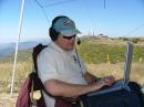 Gerry, KF6VCH, handling the duties on six meters