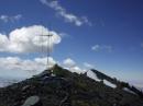 Veiw of high camp with main peak in backgroung
