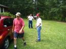KE4QCY, AF4NP, and W4JTS getting the 20m dipole ready.