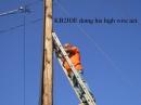 KB2JOE setting the Dipoles
