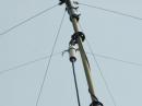 The wayward balun.  Like a bone, it worked better after it was broken and repaired.