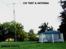 <i>CW tower and tent.</i>