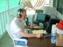 K8NU working double hard on 20M CW
