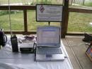Our Winlink 2000 station sent messages to our Section Manager and our County Emergency Management Agency.